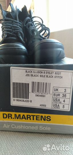 Ботинки Dr. Martens 36