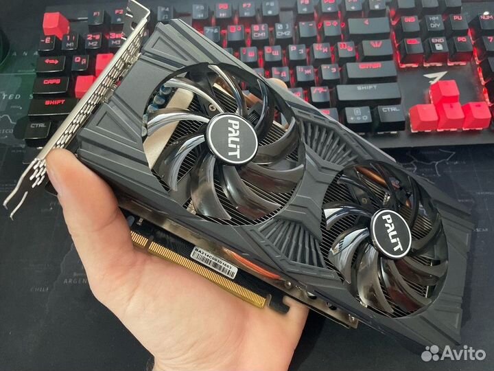 Видеокарта RTX 2060 super Palit dual OC