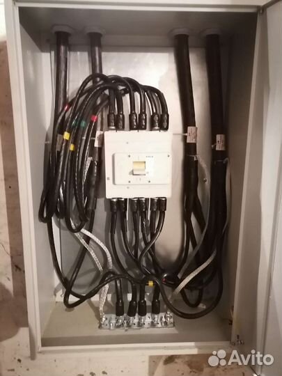 Монтаж кабельных муфт