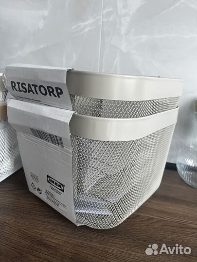 Корзина IKEA risatorp два цвета