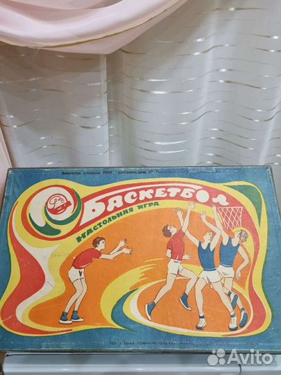 Настольная игра баскетбол СССР