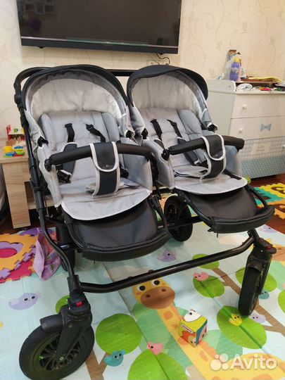 Детские коляски 2 в 1 для двойни