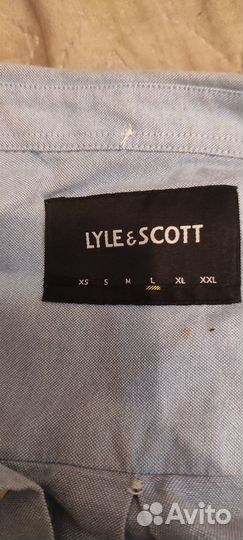 Lyle scott рубашка