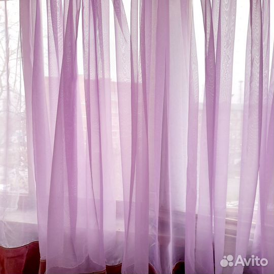 Тюль новая