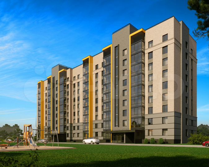 1-к. квартира, 47,7 м², 1/9 эт.