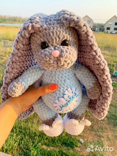 Вязанные зайчики