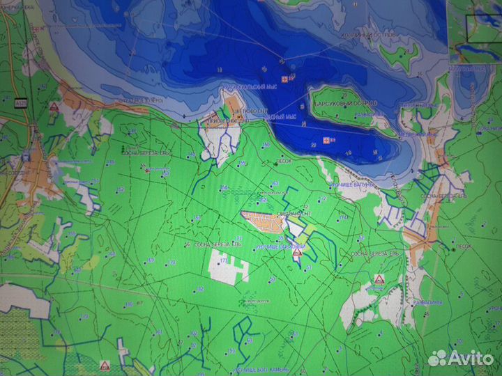 Топографическая карта России для Garmin