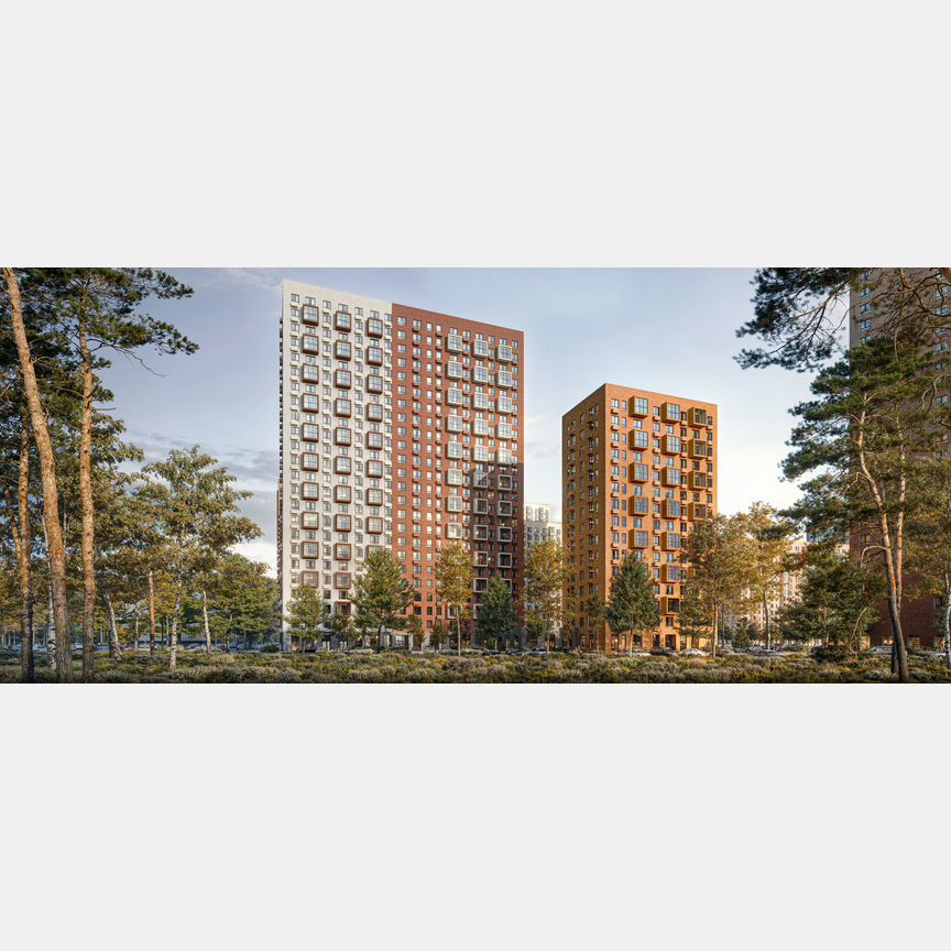 2-к. квартира, 57,3 м², 12/24 эт.
