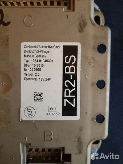 Мультиплексный узел Man Zr2-Bs 2010