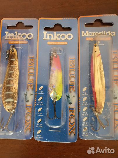 Блесны Blue Fox