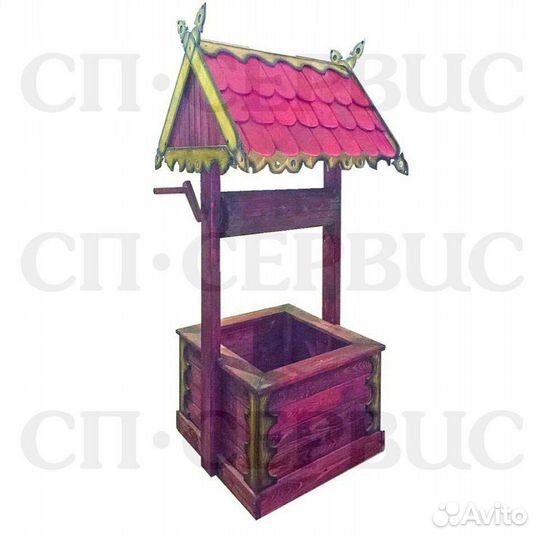 Колодец декоративный