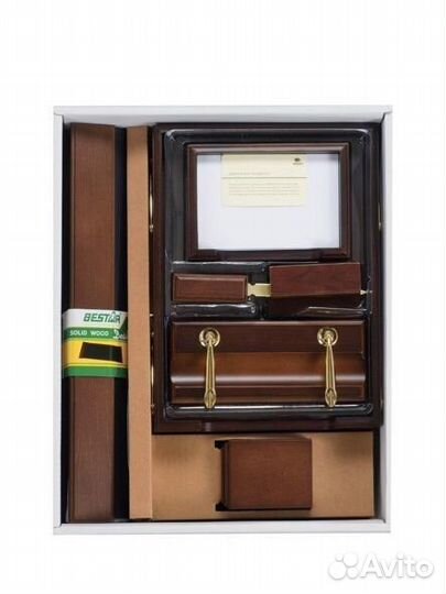 Набор настольный bestar из дерева, 7 предметов