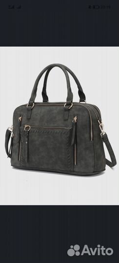 Сумка Новая Большая Женская Вельвет