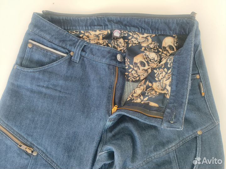 Мотоджинсы Hyperlook Scull