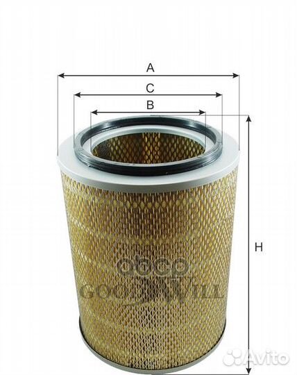 Фильтр воздушный HCV AG1053 Goodwill
