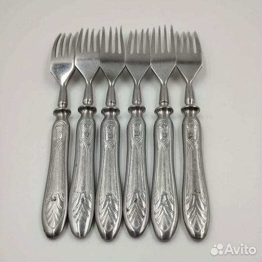 Набор вилок. Винтаж. Агитация. Пионеры