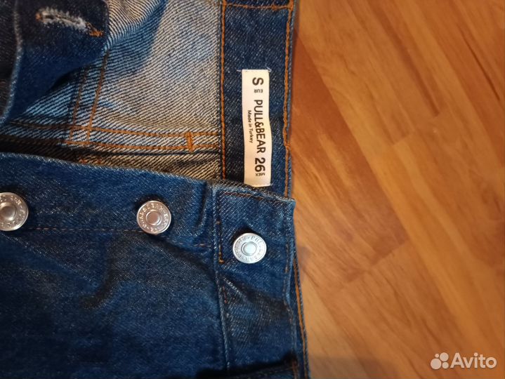 Джинсовая юбка pull bear