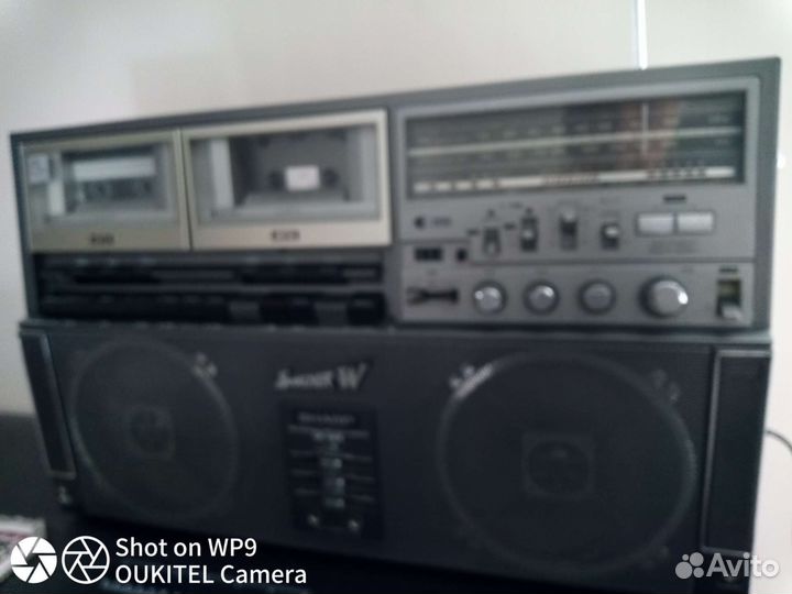 Кассетная магнитола sharp