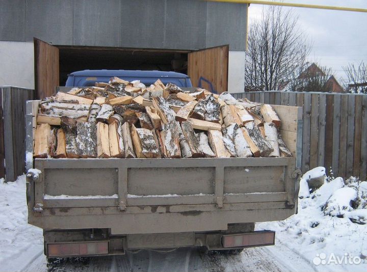 Дрова колотые ольха