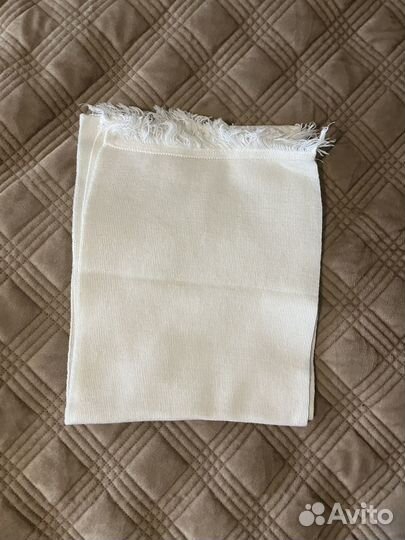 Кашне вмф белое