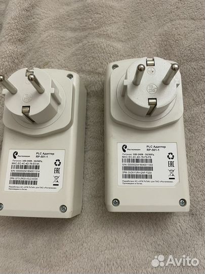 Адаптер PLC Ростелеком RP-501-1