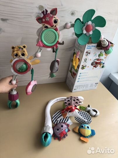 Дуга, мобиль tiny love игрушки для младенца