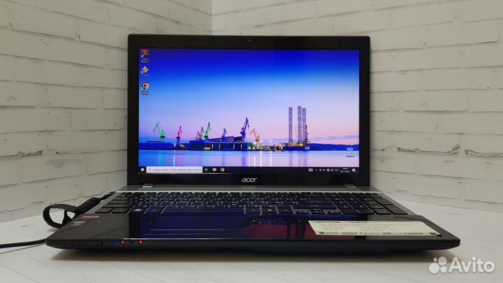 Мощный ноутбук для работы 4ядра/4Gb/SSD гарантия