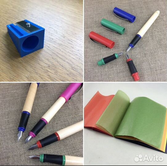 Канцтовары Stockmar краски, мелки и кисть