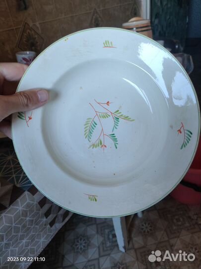 Тарелки зик конаково СССР