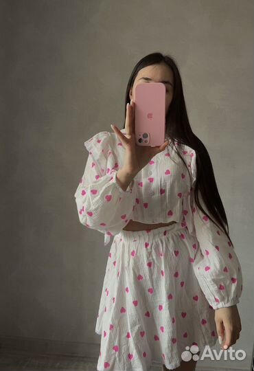 Костюм муслиновый новый