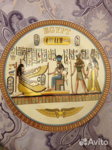 Тарелка декоративная Египет