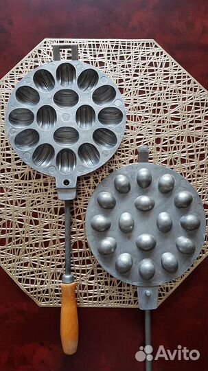 Форма для выпечки печенья Орешки (Орешница СССР)