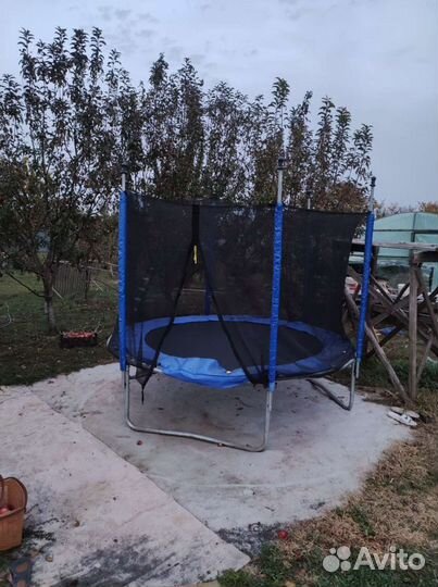 Батут с сеткой бу