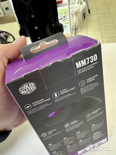 Игровая мышь cooler master mm730