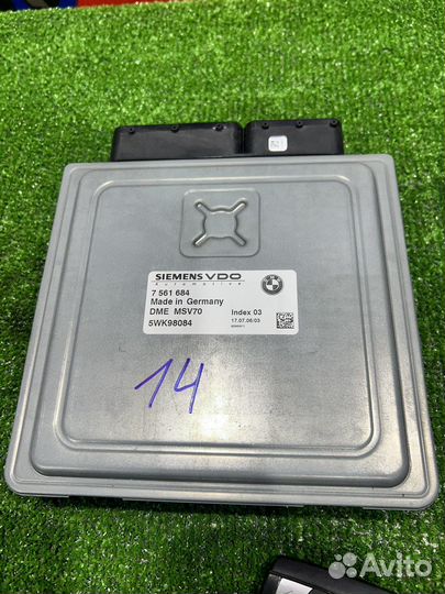 Комплект dme msv70 cas ключ bmw e60 e61