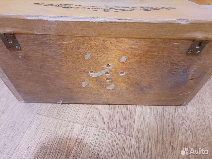 Хлебница деревянная СССР