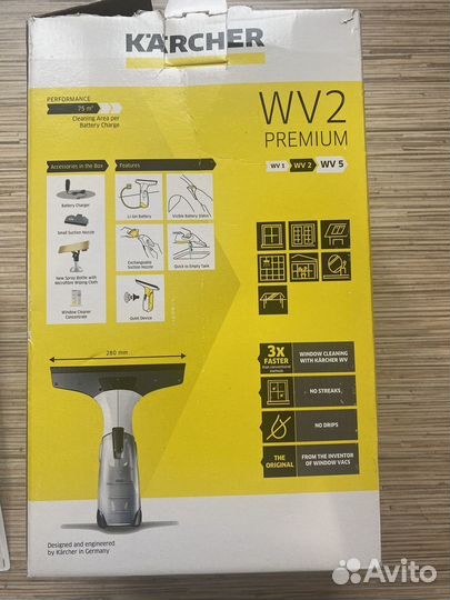 Стеклоочиститель karcher WV 2 Premiun