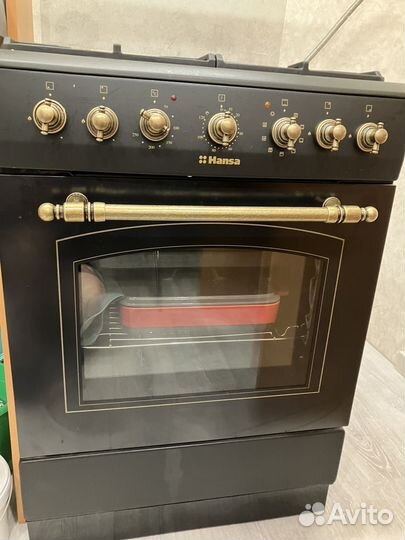 Газовая плита с электрической духовкой