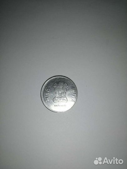 Монета Индия 1 рупия 2016год