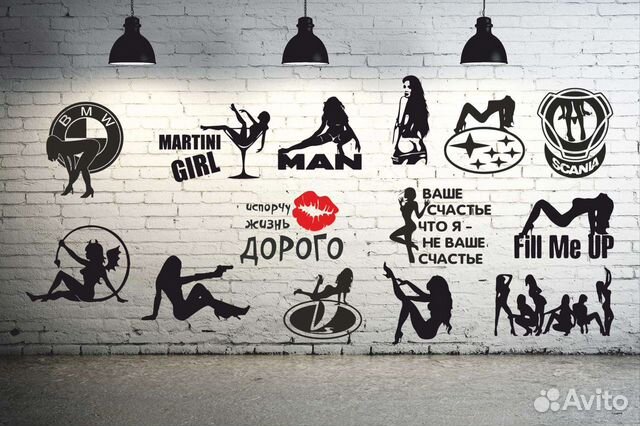 Наклейка на авто