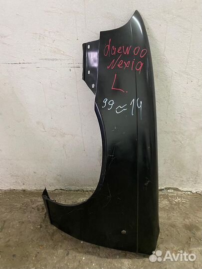 Крыло переднее левое daewoo nexia