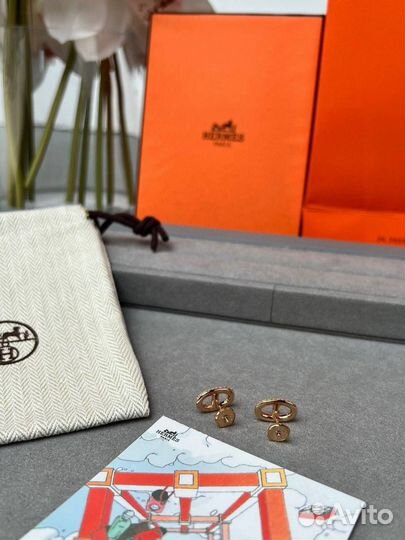 Серьги Hermes