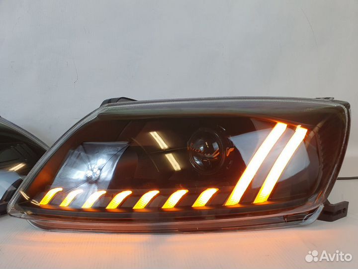 Тюнинг фары Лада Гранта в стиле Ауди Bi-линзы