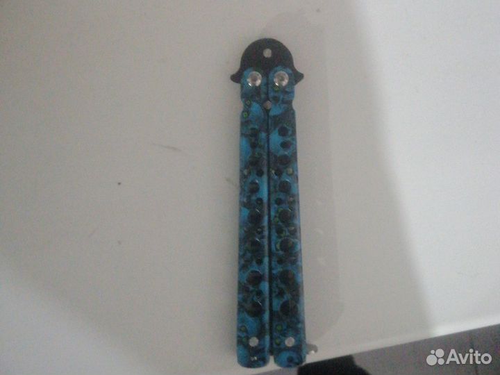 Нож бабочка расческа