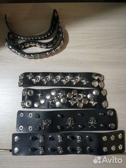 Кожаные браслеты