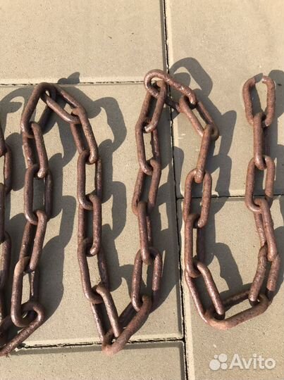 Цепь стальная восемнадцатого века