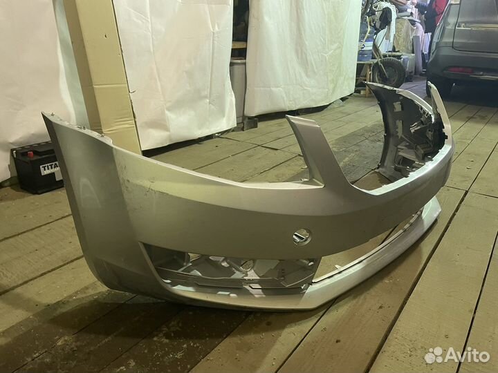 Бампер передний skoda octavia а7