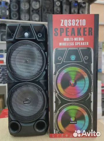 Колонка bluetooth большая ZQS 8210 speaker новая