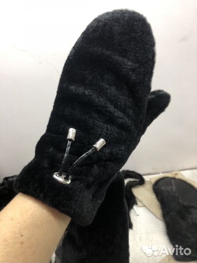 Варежки меховые