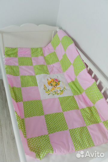 Детское лоскутное одеяло